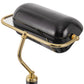 YANSUN 1 Light Black Table Lamp with E26 Socket, No Bulbs Included