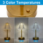 YANSUN 13 in. Modern I-Shaped Gold Metal Table Task and Reading Lamp with Integrated LED, Copper Finish, Ideal for Bedroom