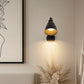YANSUN 6 In. Plug-In Wall Sconces Set of 2, Tausende Black Metal Swing Arm Wall Lamps, Ideal for Bedroom or Cozy Reading Nook
