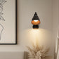 6 in. Set of 2 Black Gold Swing Arm Wall Sconces - Plug-in or Hardwired Adjustable Wall Lamps for Bedroom or Office