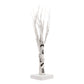YANSUN 17.7in LED Birch Tree Light Warm White Tabletop Decorative Tree Lamp with Square Base for Bedroom Holiday Décor