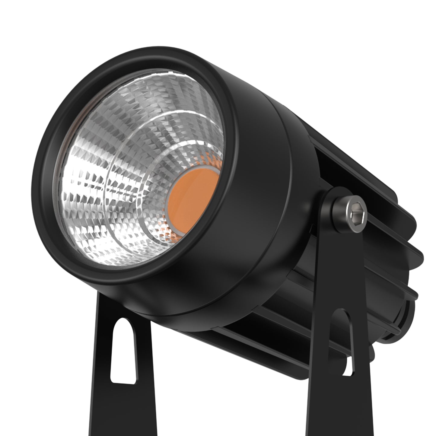 YANSUN 6-Pack Low Voltage Spot Light Set with Dusk to Dawn Sensor, 3000K Warm White, 21ft Total Length, IP65