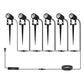 YANSUN 6-Pack Low Voltage Spot Light Set with Dusk to Dawn Sensor, 3000K Warm White, 21ft Total Length, IP65