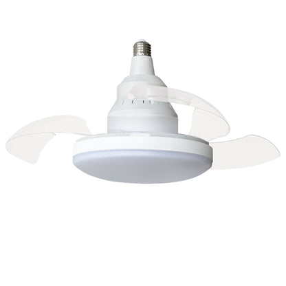 YANSUN 16 Inch Ceiling Fan Light with Retractable Blades Remote and APP Control E26/E27 Dimmable LED 3000K-6500K