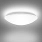 13 in. White Round Dimmable LED Flush Mount Ceiling Light in Daylight White 6000K with ETL Certified