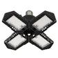 Ultra Bright Garage LED Light ??¡§?C 60W, Adjustable 4-Leaf Panels, 6500K Daylight, Tool-Free Install
