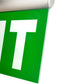 YANSUN Exit Sign with Aluminum Housing, Emergency Identification Function, Professional Safety Device for Various Settings