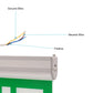 YANSUN Exit Sign with Aluminum Housing, Emergency Identification Function, Professional Safety Device for Various Settings