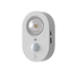 YANSUN 2.6 in. 0.6W 1-Light Cat-Eye Motion Sensor Integrated LED Under Cabinet Light with Remote Control,Wireless 6-Pack