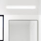 24 in. 1-Light Integrated LED Matte Black Modern Rectangle Vanity Light Bar Wall Fixture for Bathroom Mirror (2-Pack)