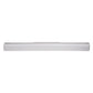 24 in. 1-Light Integrated LED Matte Black Modern Rectangle Vanity Light Bar Wall Fixture for Bathroom Mirror (2-Pack)