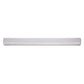 24 in. 1-Light Integrated LED Matte Black Modern Rectangle Vanity Light Bar Wall Fixture for Bathroom Mirror (2-Pack)
