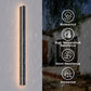 YANSUN 39 in. Black Linear LED Wall Lantern-20W, Waterproof, Warm White 3000K for Garden or Patios