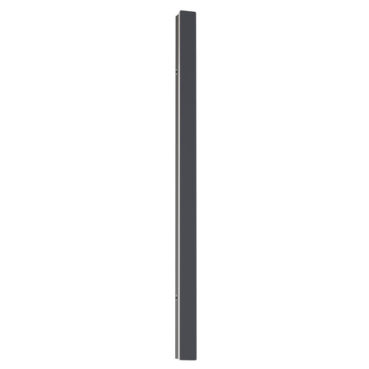 39 in. Black Linear LED Wall Lantern-20W, Waterproof, Warm White 3000K for Garden or Patios