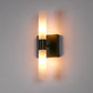 13.9in 2-Light Modern Indoor Wall Sconces with Frosted Glass perfect for bedroom, hallway, living room, bathroom, and study, Non-Integrated Light Source, G9 Socket, No Bulbs Included