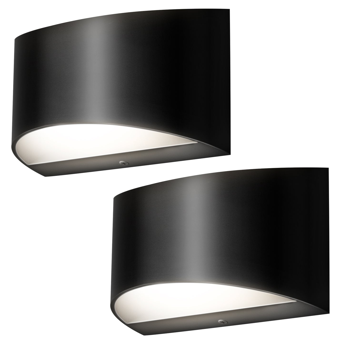 YANSUN 8 in. 1-Light Modern Black Wall Sconce with Adjustable Rectangle Lantern Shade for Hallway