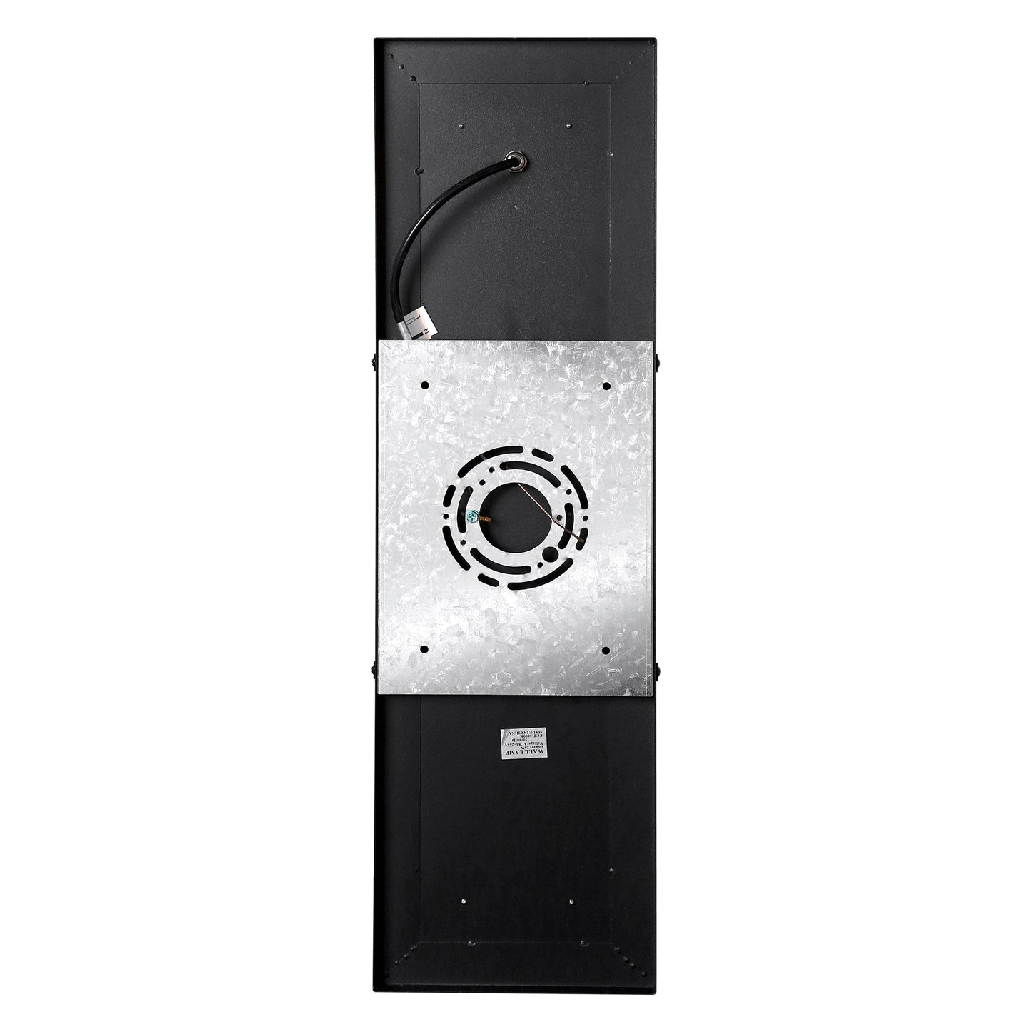 YANSUN 24.8in LED Outdoor Wall Light 30W IP65 Waterproof Marble Resin Sconce 3000K Modern Exterior Fixture