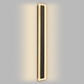 43 in. 30W 1-Light Matte Black Modern Integrated LED Outdoor Wall Light Waterproof Porch Light