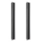 43 in. 30W 1-Light Matte Black Modern Integrated LED Outdoor Wall Light Waterproof Porch Light