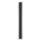 43 in. 30W 1-Light Matte Black Modern Integrated LED Outdoor Wall Light Waterproof Porch Light