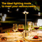 YANSUN Series 10 in. Gold Dimmable Integrated LED Task and Reading Desk Lamp with USB Port and Adjustable Lamp Head