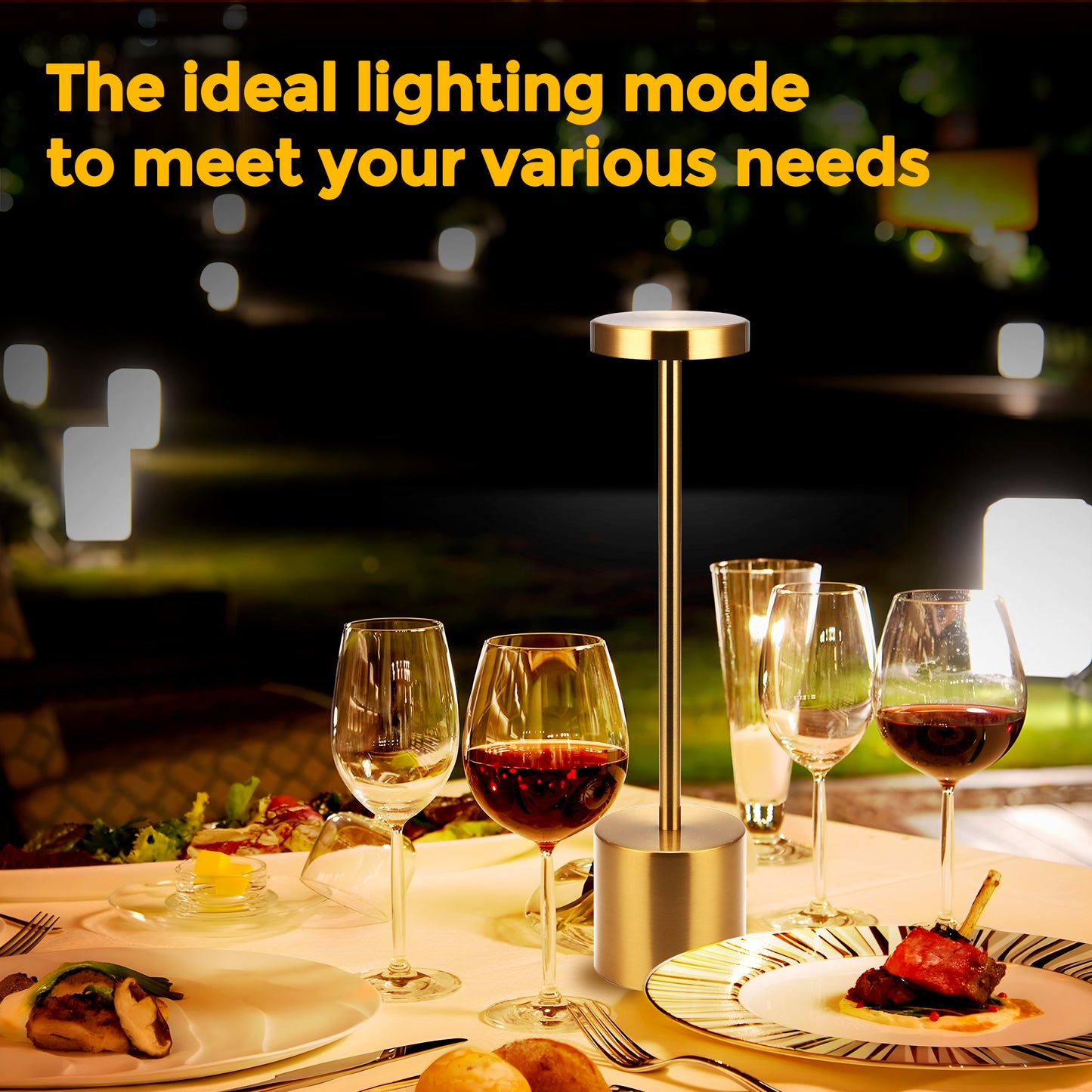 YANSUN Series 10 in. Gold Dimmable Integrated LED Task and Reading Desk Lamp with USB Port and Adjustable Lamp Head