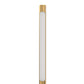 YANSUN 2-Pack 5W LED Wall Light, RGB + CW, Metal Electroplated Copper, 40cm, USB Type-C, Remote Control, APP & Timer Function
