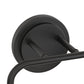 YANSUN 13 in. 2-Light Modern Black Bell Vanity Light Bathroom Fixture with Clear Glass Shade for Bathroom Mirror or Dressing