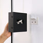 350?? Rotate Black Dimmable Wireless Integrated LED Wall Sconce with Remote, Sconce Wall Decor for Living Room(2-Pack)
