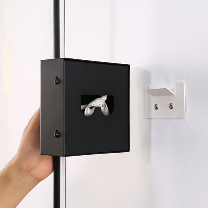 350?? Rotate Black Dimmable Wireless Integrated LED Wall Sconce with Remote, Sconce Wall Decor for Living Room(2-Pack)