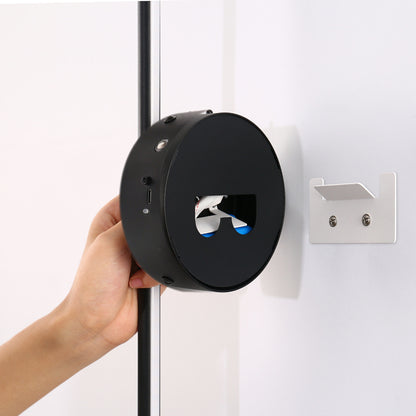 350?? Rotate Black Dimmable Wireless Integrated LED Wall Sconce with Remote, Sconce Wall Decor for Living Room(2-Pack)