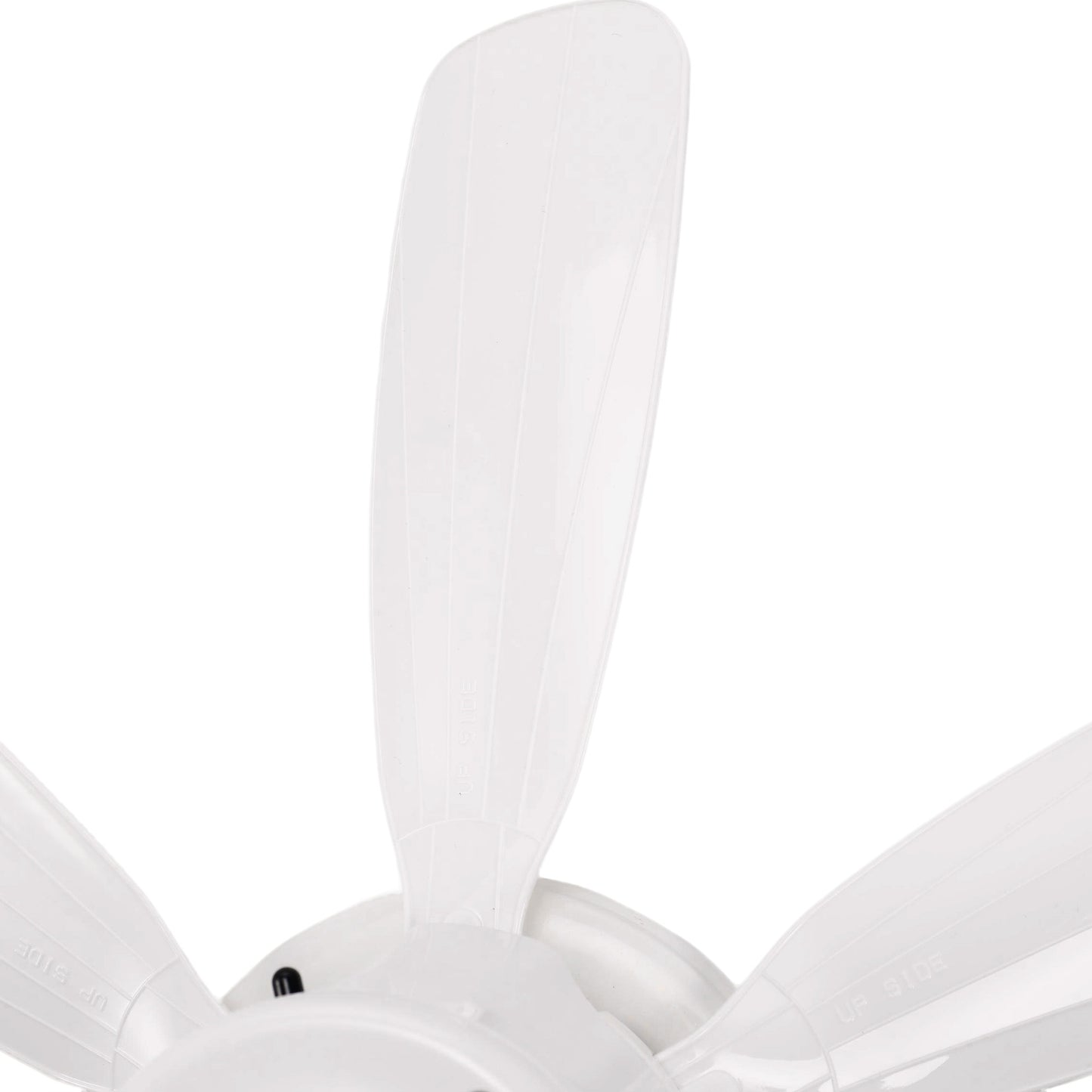 YANSUN 18.5 in 6-Blade Direct Fan Blade Ceiling Light, White, E26/E27, 100-240V