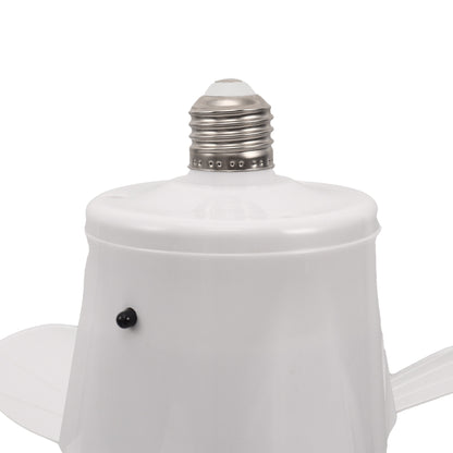 YANSUN 18.5 in 6-Blade Direct Fan Blade Ceiling Light, White, E26/E27, 100-240V