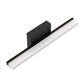 YANSUN 24-Inch Vanity Mirror Light with Frosted Acrylic Panel, Integrated LED 6000K Cool White, 1250 Lumen, Matte Black Finish