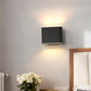 YANSUN Set of 2 Modern Wall Sconces, Black Elliptical Design, Concave Curved Profile, Minimalist Style, G9 Sockets