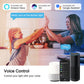 YANSUN 100-Watt Equivalence BR40 LED RGB Color Changing 2700K-6000K Wi-Fi Smart Light Bulb (1-Pack)