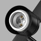 24 in. 4-Light Bathroom Vanity Light with Frosted Glass and Black Iron Frame