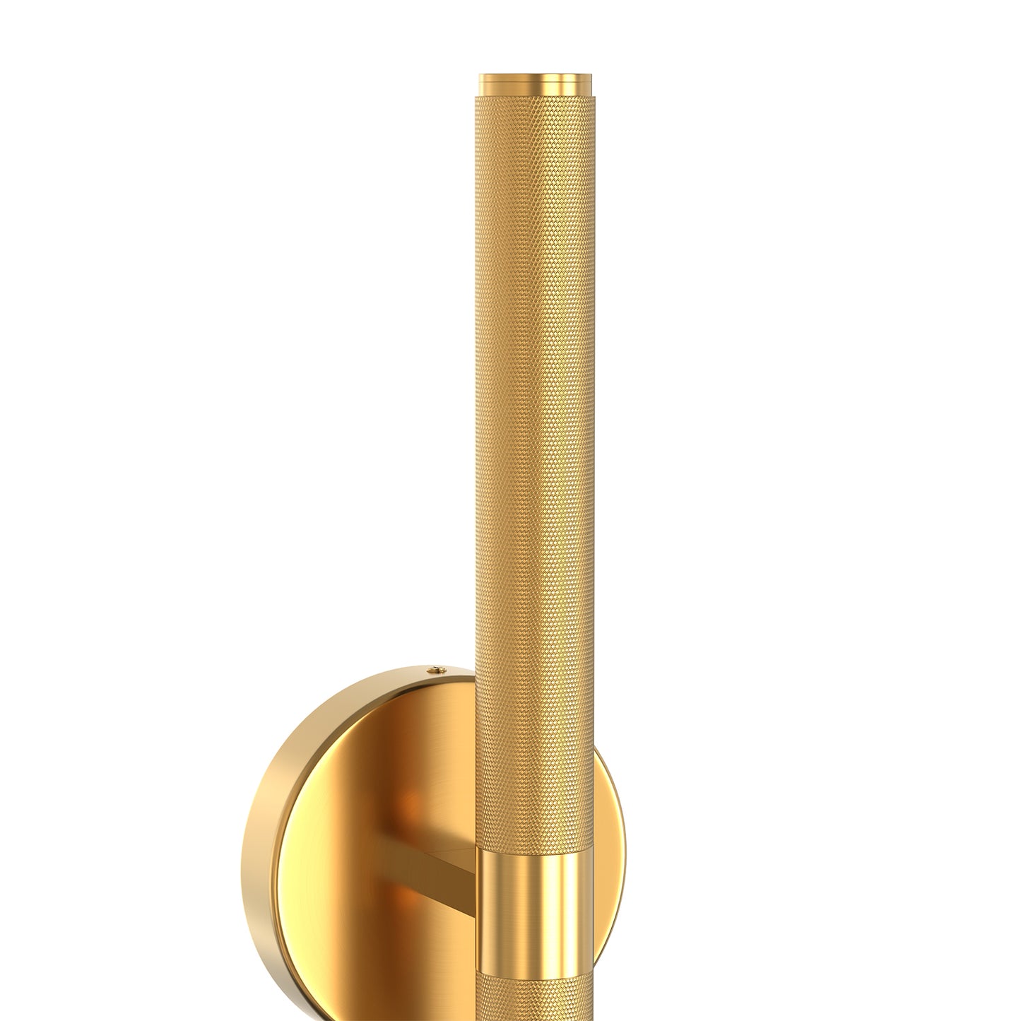 YANSUN 18.5 in. 2-Light Brass LED Wall Sconce with 3-Watt 2700K LED Bulbs for Entryway, Libraries E12 Bulbs Included