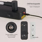 YANSUN Wireless LED Picture Light with Remote Control Magnetic Clip-On Wall Light 3CCT Dimmable Black Art Lighting Fixture for Bedroom Gallery Decor