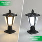 YANSUN 2-Pack 15in Modern Outdoor Lantern LED Garden Path Light for Yard Driveway Patio Weather-Resistant Exterior Lighting Fixture