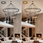 YANSUN 70.87in. 4-Tier Black Wagon Wheel Chandelier 60-Light E12 Farmhouse Industrial 4-Story Light for High Ceiling Living Dining Room Foyer