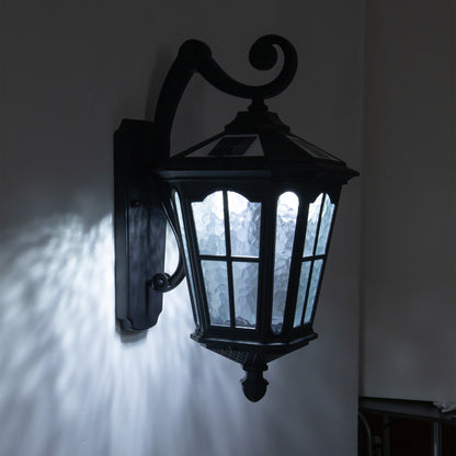 YANSUN Outdoor Wall Light IP65 Waterproof Aluminum LED Sconce 3000K-6000K Adjustable CCT Exterior Wall Lamp for Patio Porch Garden Gate Corridor