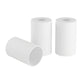 YANSUN 3-Pack Cylindrical Milk White Glass Lamp Shades, Non-Integrated Light Fixture, 110V, Includes Installation Instructions