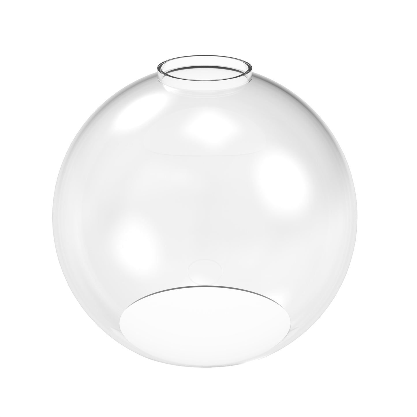 YANSUN 3-Pack Clear Glass Globe Lamp Shades