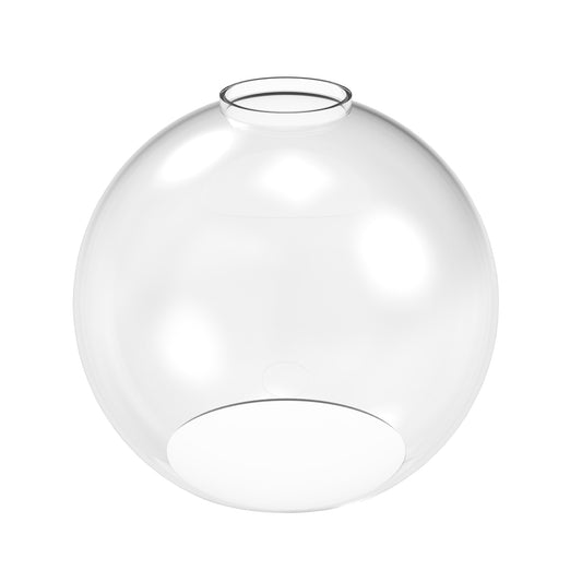 YANSUN 3-Pack Clear Glass Globe Lamp Shades